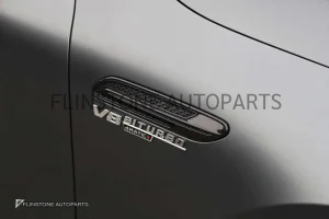 คิ้วแก้มหน้า Carbon Fiber C290 AMG GT63 ทรงเดิม