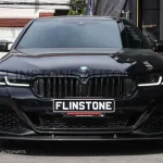 กระจังหน้า BMW G30 LCI เส้นเดี่ยว สีดำเงา