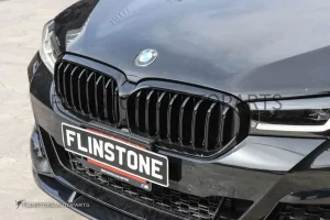 กระจังหน้า BMW G30 LCI เส้นเดี่ยว สีดำเงา