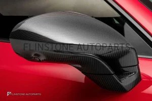 กระจกมองข้าง Carbon Fiber Porsche 992 Carrera Turbo ทรง Techart