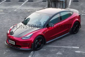 ชุดแต่งรอบคัน Carbon Fiber Tesla Model 3 ทรง Revozport