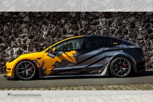 ชุดแต่งรอบคัน Carbon Fiber Tesla Model 3 ทรง Revozport