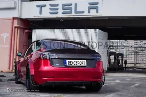ชุดแต่งรอบคัน Carbon Fiber Tesla Model 3 ทรง Revozport