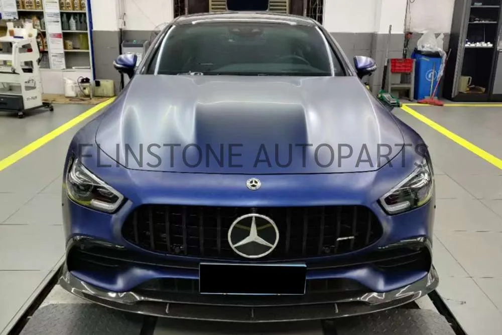 ลิ้นหน้า Carbon Fiber C290 AMG GT53 ทรง GTs