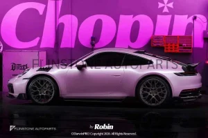 แก้มข้าง Carbon Fiber Porsche 992 Carrera ทรง Darwinpro