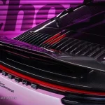 สปอยเลอร์ท้าย Carbon Fiber Porsche 992 Carrera ทรง Darwinpro