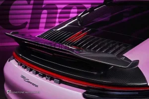 สปอยเลอร์ท้าย Carbon Fiber Porsche 992 Carrera ทรง Darwinpro
