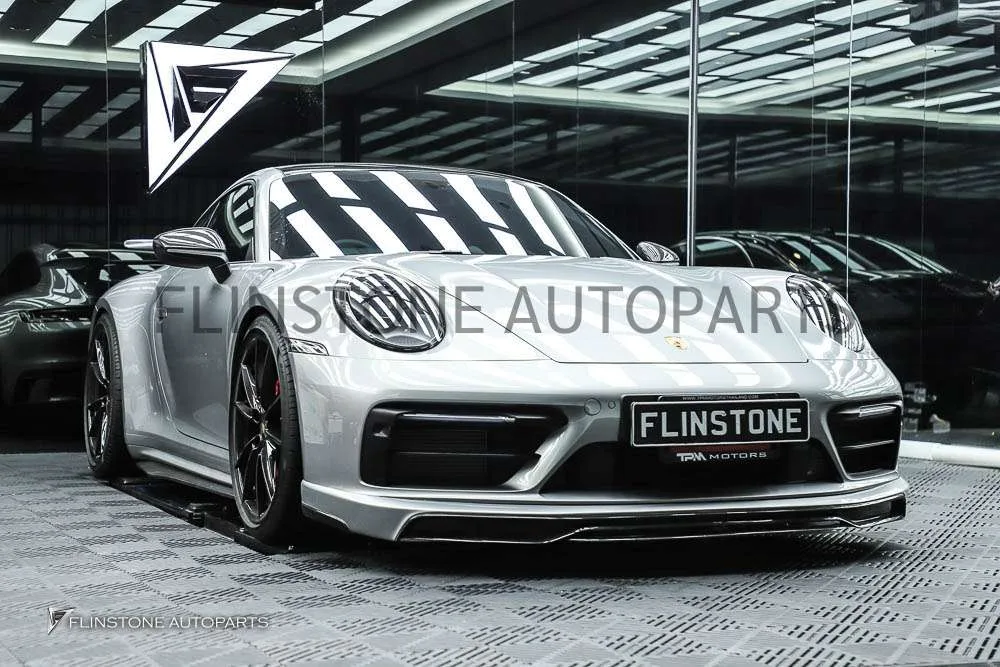 สเกิร์ตข้าง Carbon Fiber Porsche 992 Carrera ทรง LB