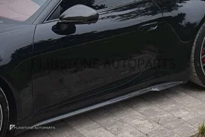 สเกิร์ตข้าง Carbon Fiber Porsche 992 Carrera ทรง GT