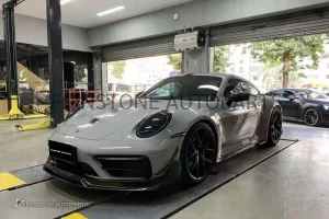 สเกิร์ตข้าง Carbon Fiber Porsche 992 Carrera ทรง GT