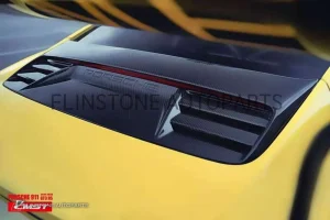 ฝาปิดห้องเครื่อง Carbon Fiber Porsche 911 Carrera GT3 RS ปี 2017+ ทรง CMST