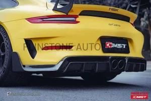 ดิฟฟิวเซอร์ Carbon Fiber Porsche 911 Carrera GT3 RS ปี 2017+ ทรง CMST