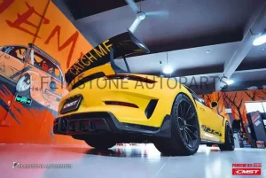 สปอยเลอร์ Carbon Fiber Porsche 911 Carrera GT3 RS ปี 2017+ ทรง CMST