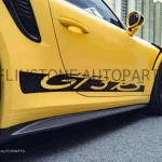 สเกิร์ตข้าง Carbon Fiber Porsche 911 Carrera GT3 RS ปี 2017+ ทรง CMST