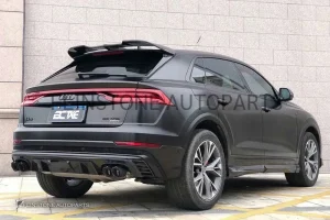 สเกิร์ตข้าง Carbon Fiber Audi Q8 ทรง BCTXE