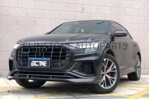 ลิ้นหน้า Carbon Fiber Audi Q8 ทรง BCTXE