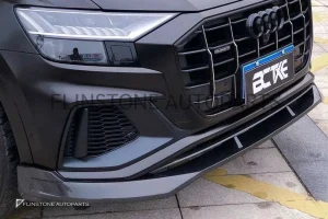 ลิ้นหน้า Carbon Fiber Audi Q8 ทรง BCTXE