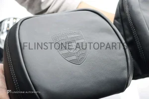 ที่รองศรีษะ Porsche สำหรับ Cayenne Headrest Logo