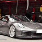 ลิ้นหน้า Forged Carbon Porsche 992 Carrera ทรง COAPLUS