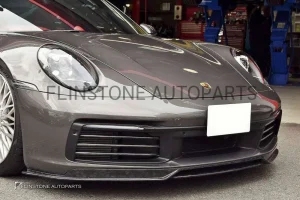 ลิ้นหน้า Forged Carbon Porsche 992 Carrera ทรง COAPLUS