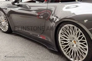 สเกิร์ตข้าง Forged Carbon Porsche 992 Carrera ทรง COAPLUS