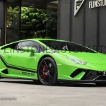 สเกิร์ตข้าง Carbon Fiber Lamborghini HURACAN LP610-4 ทรง Vorsteiner ของแท้