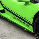 สเกิร์ตข้าง Carbon Fiber Lamborghini HURACAN LP610-4 ทรง Vorsteiner ของแท้