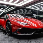 สเกิร์ตข้าง Carbon Fiber Lamborghini HURACAN LP610-4 ทรง Mansosry