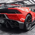 สเกิร์ตข้าง Carbon Fiber Lamborghini HURACAN LP610-4 ทรง Mansosry