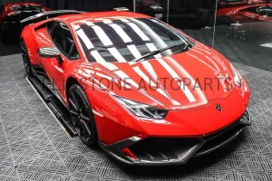 สเกิร์ตข้าง Carbon Fiber Lamborghini HURACAN LP610-4 ทรง Mansosry