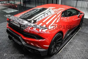 สเกิร์ตข้าง Carbon Fiber Lamborghini HURACAN LP610-4 ทรง Mansosry