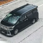 สปอยเลอร์ Carbon Fiber Toyota Velfire ทรง CMST