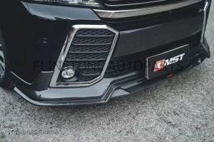 ลิ้นหน้า Carbon Fiber Toyota Velfire ทรง CMST