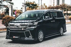 ลิ้นหน้า Carbon Fiber Toyota Velfire ทรง CMST