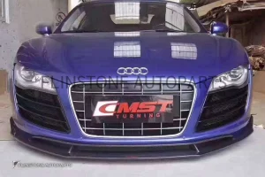 ลิ้นหน้า Carbon Fiber AUDI R8 ทรง CMST