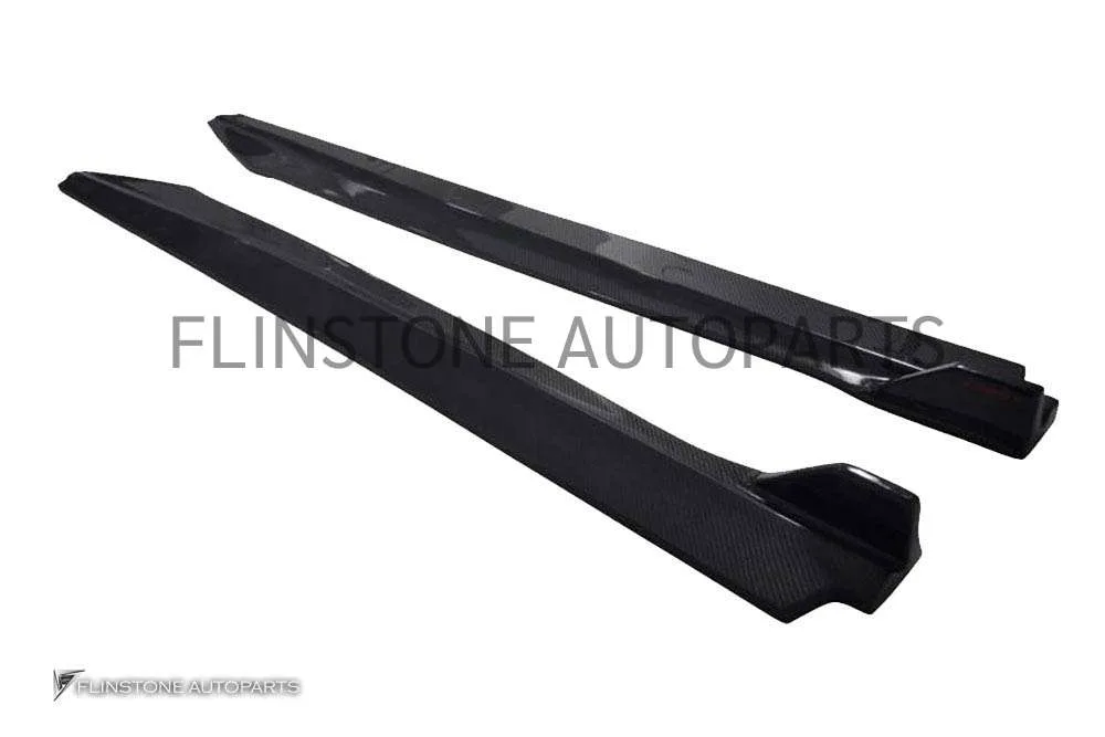 สเกิร์ตข้าง Carbon Fiber AUDI R8 ทรง CMST