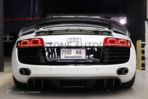 สปอยเลอร์ Carbon Fiber AUDI R8 ทรง GT
