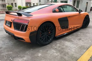 สเกิร์ตข้าง Carbon Fiber AUDI R8 ทรง Sport ปี 2016-2019
