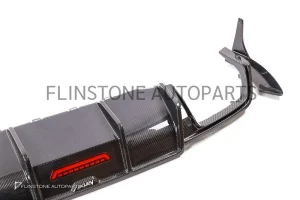 ดิฟฟิวเซอร์ Carbon Fiber Audi TTmk3 ทรง Karbel
