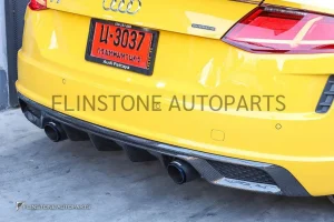 ดิฟฟิวเซอร์ Carbon Fiber AUDI TTmk3 ทรงเดิมติดรถ