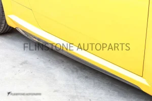 สเกิร์ตข้าง Carbon Fiber AUDI TTmk3 ทรงเดิมติดรถ