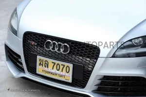 ชุดกันชนหน้า Audi TTRS MK2 พร้อมกระจังหน้าดำล้วน