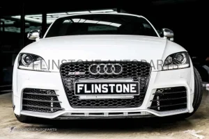ชุดกันชนหน้า Audi TTRS MK2 พร้อมกระจังหน้าดำล้วน