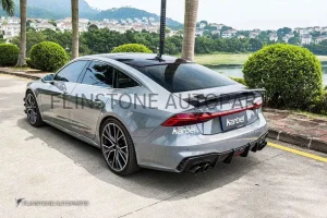 ดิฟฟิวเซอร์ Carbon Fiber Audi A7 ทรง Karbel