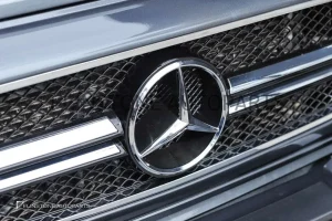 กระจังหน้า W463 G-Class ทรง G63 AMG สีดำ-โครเมี่ยม