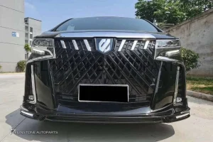 ชุดกันชนรอบคัน Toyota Velfire ทรง Wald Black Bison