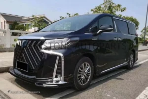 ชุดกันชนรอบคัน Toyota Velfire ทรง Wald Black Bison