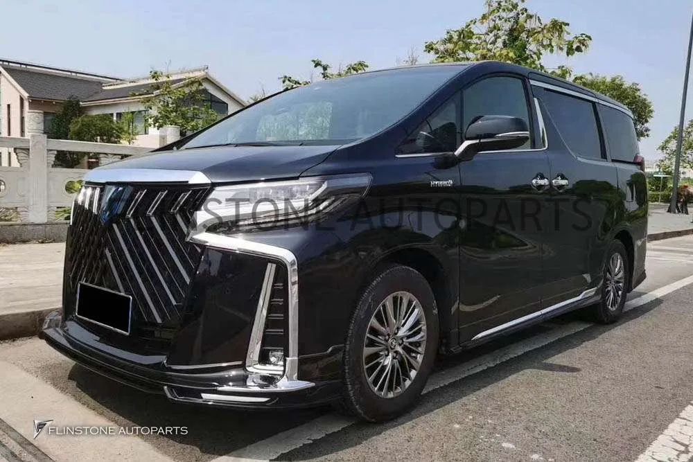 ชุดกันชนรอบคัน Toyota Velfire ทรง Wald Black Bison