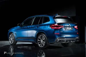 ดิฟฟิวเซอร์ Carbon Fiber BMW X3/X4 G01/G02 ทรง Larte Design