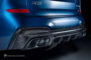 ดิฟฟิวเซอร์ Carbon Fiber BMW X3/X4 G01/G02 ทรง Larte Design